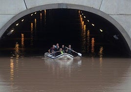 Túnel de la AP-7 en Pilar de la Horadada.