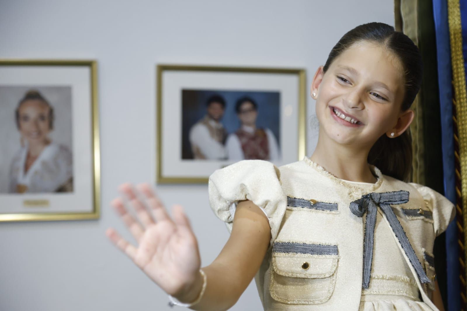 FOTOS | Marta Mercader Roig es la nueva fallera mayor infantil de Valencia