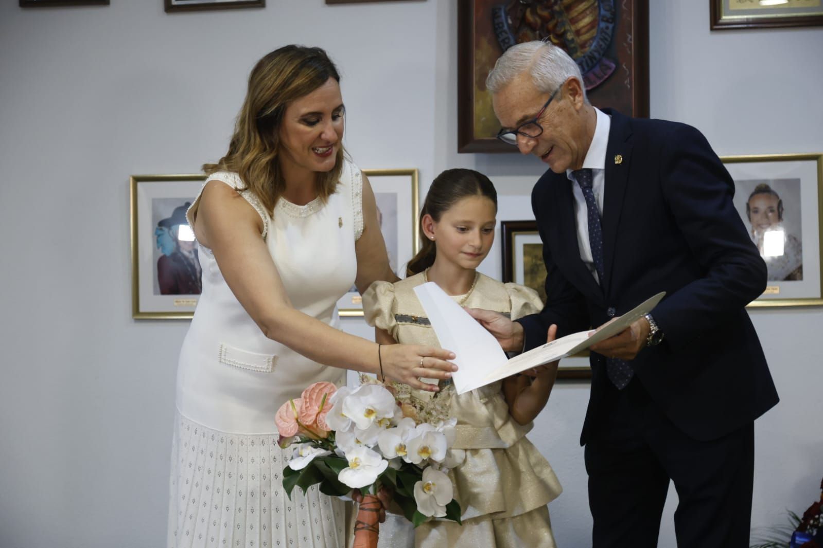 FOTOS | Marta Mercader Roig es la nueva fallera mayor infantil de Valencia