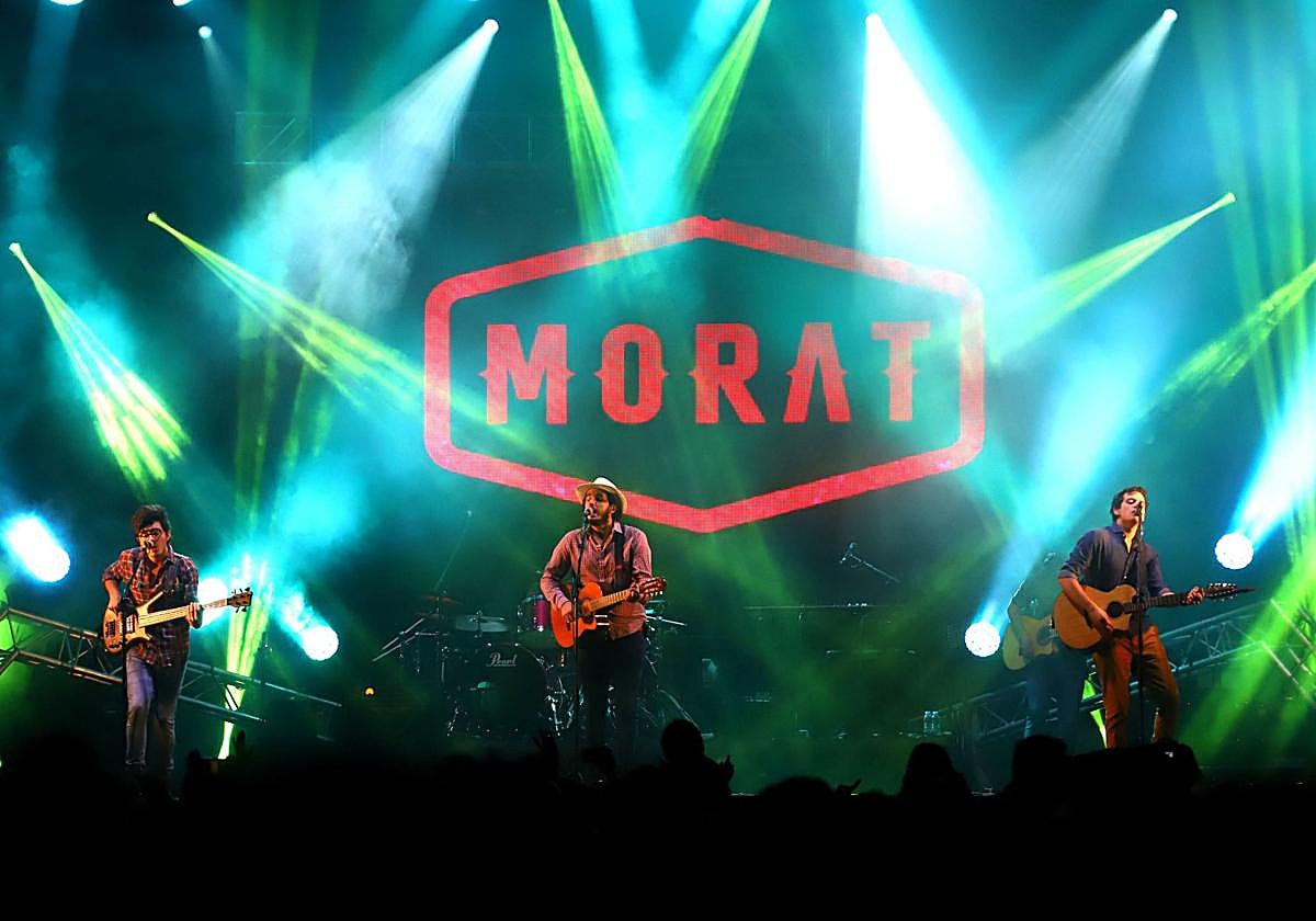 Una actuación de Morat en una imagen de archivo.