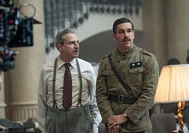 Alberto San Juan y Mario Casas protagonizan 'La cena', la película que inaugurará la Mostra de Valencia.