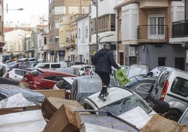 Efectos de la dana en la Comunitat en una imagen de archivo.