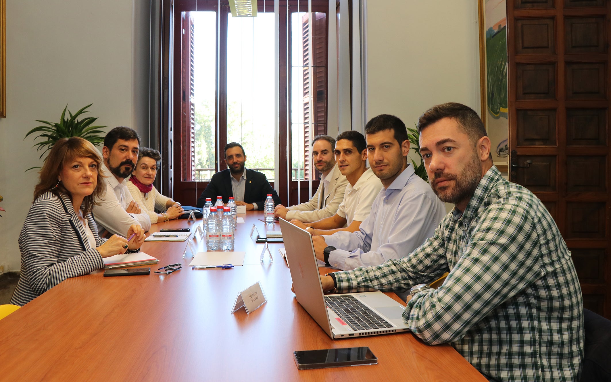 Un momento del encuentro.