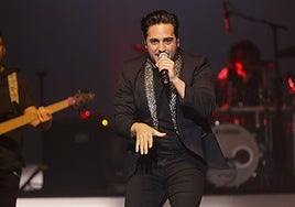 Concierto de Bustamante en el Palacio de Festivales.