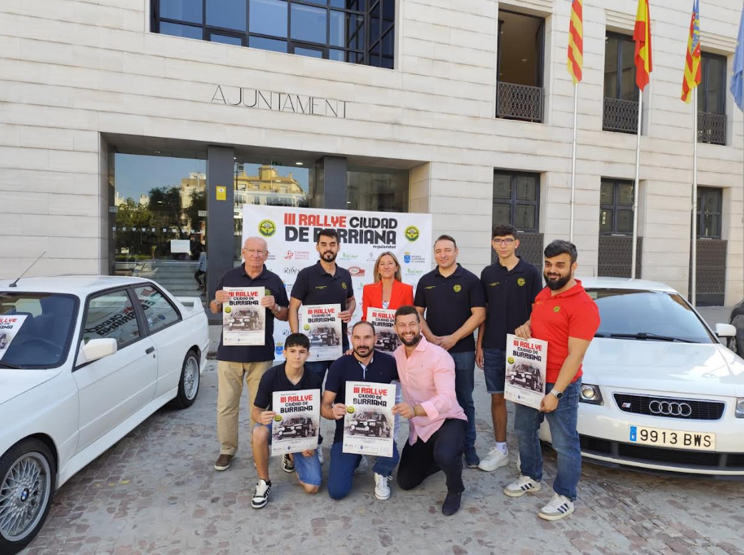 Burriana acoge este fin de semana la tercera edición del Rallye Ciudad de Burriana