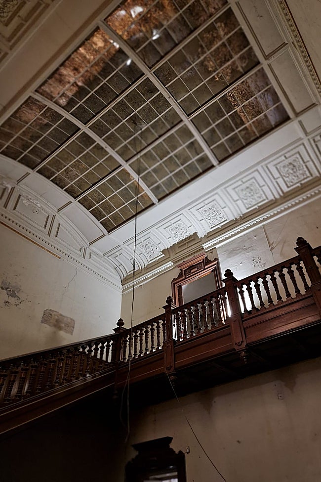 Escalera del palacio.