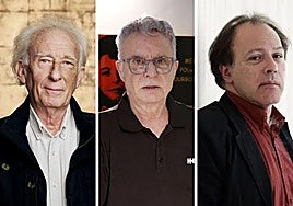 Albert Boadella, Ferran Torrent y Javier Marías.
