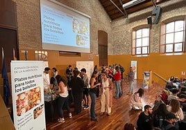 Un momento de la jornada sobre alimentación saludable.