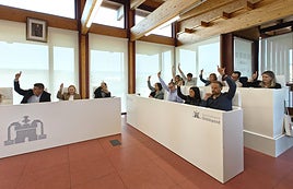 Un momento del pleno.