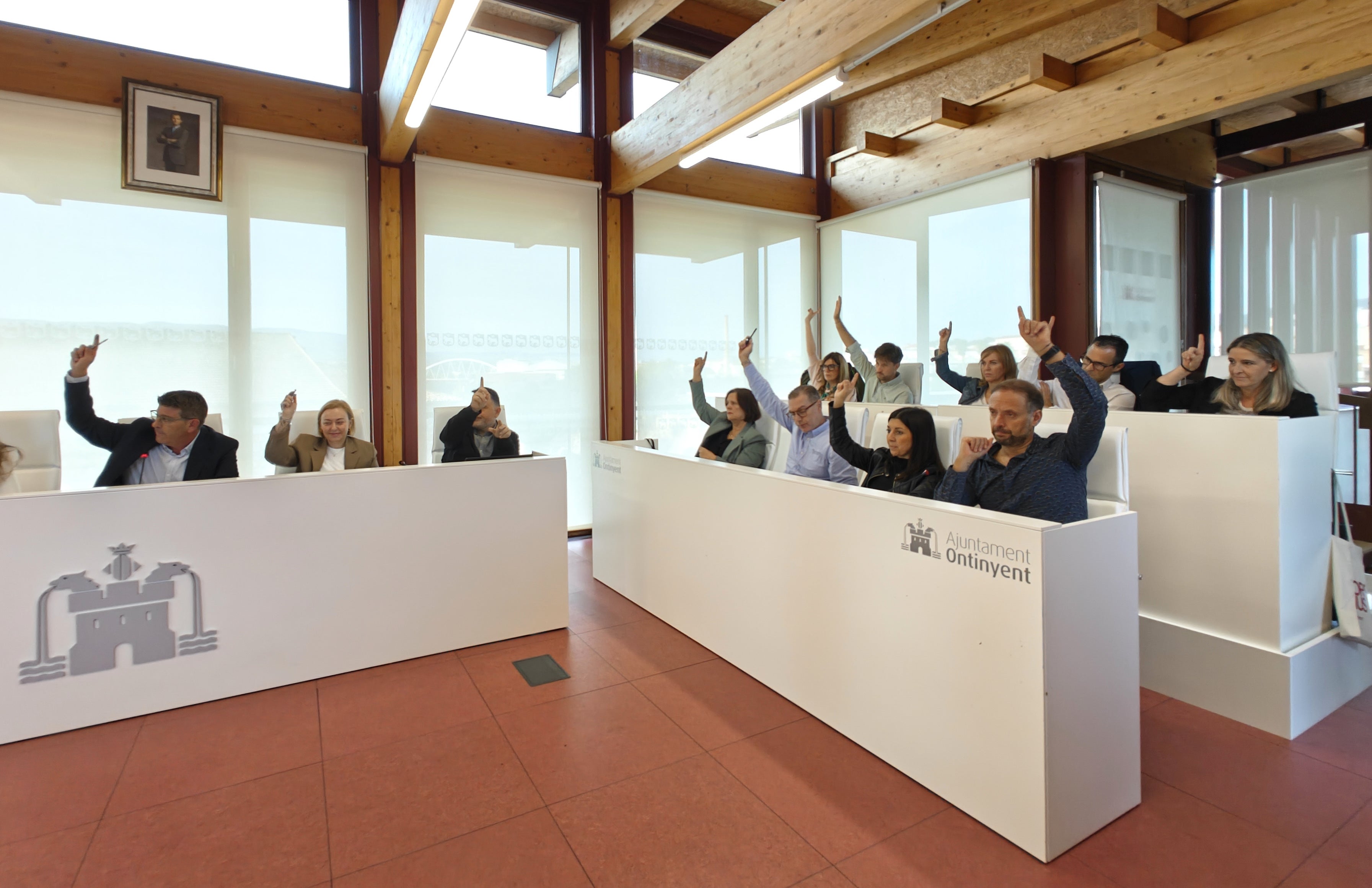 Un momento del pleno.