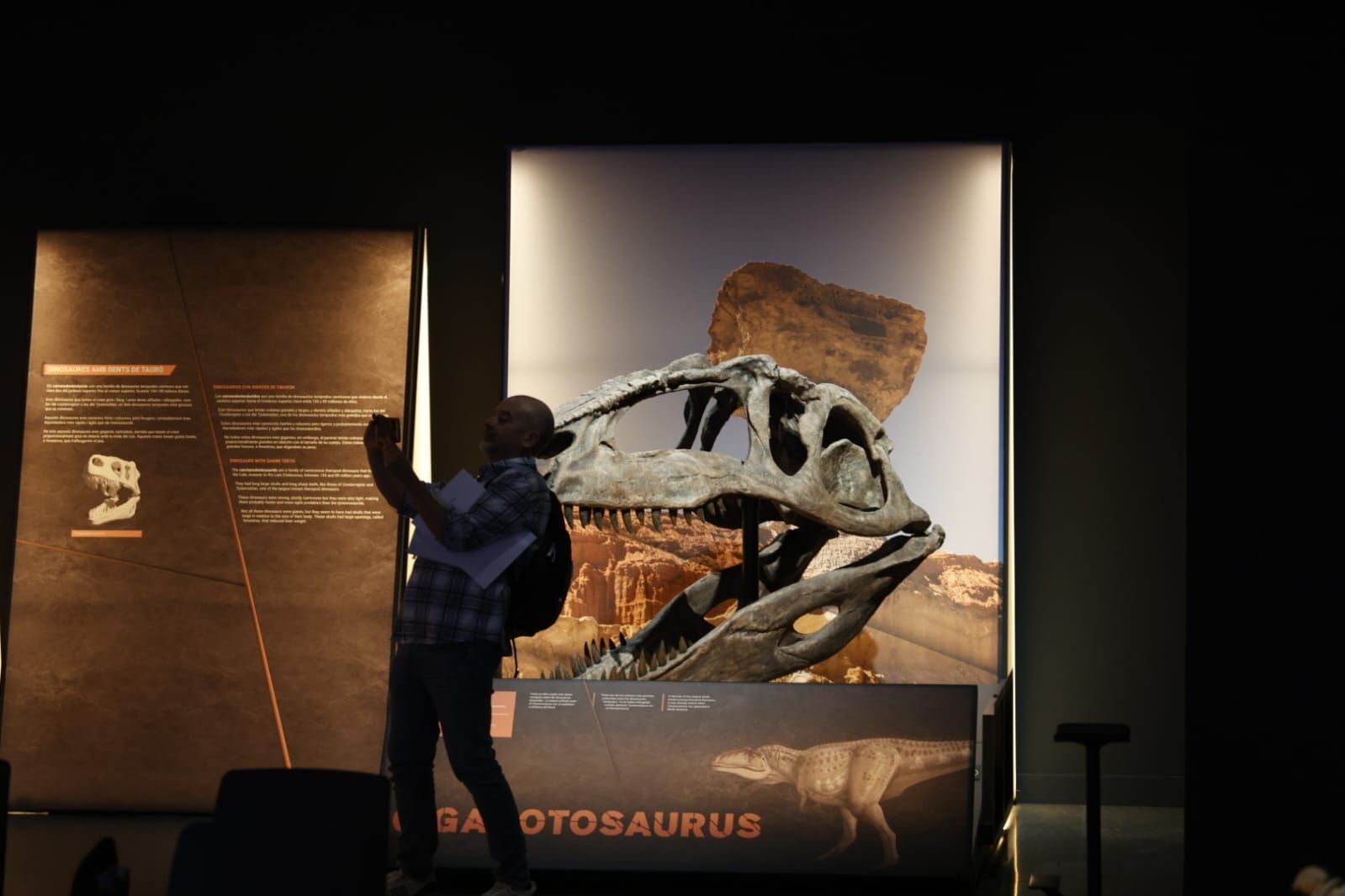 Fotos de la exposición &#039;Dinosaurios de la Patagonia&#039; en CaixaForum