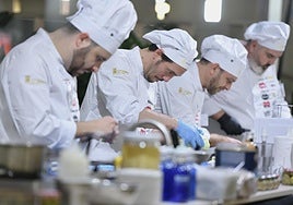 Los candidatos a 'Cocinero y Camarero del Año' en la semifinal de Alicante