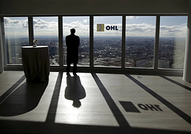 Imagen de archivo del rascacielos Torre Espacio en Madrid.