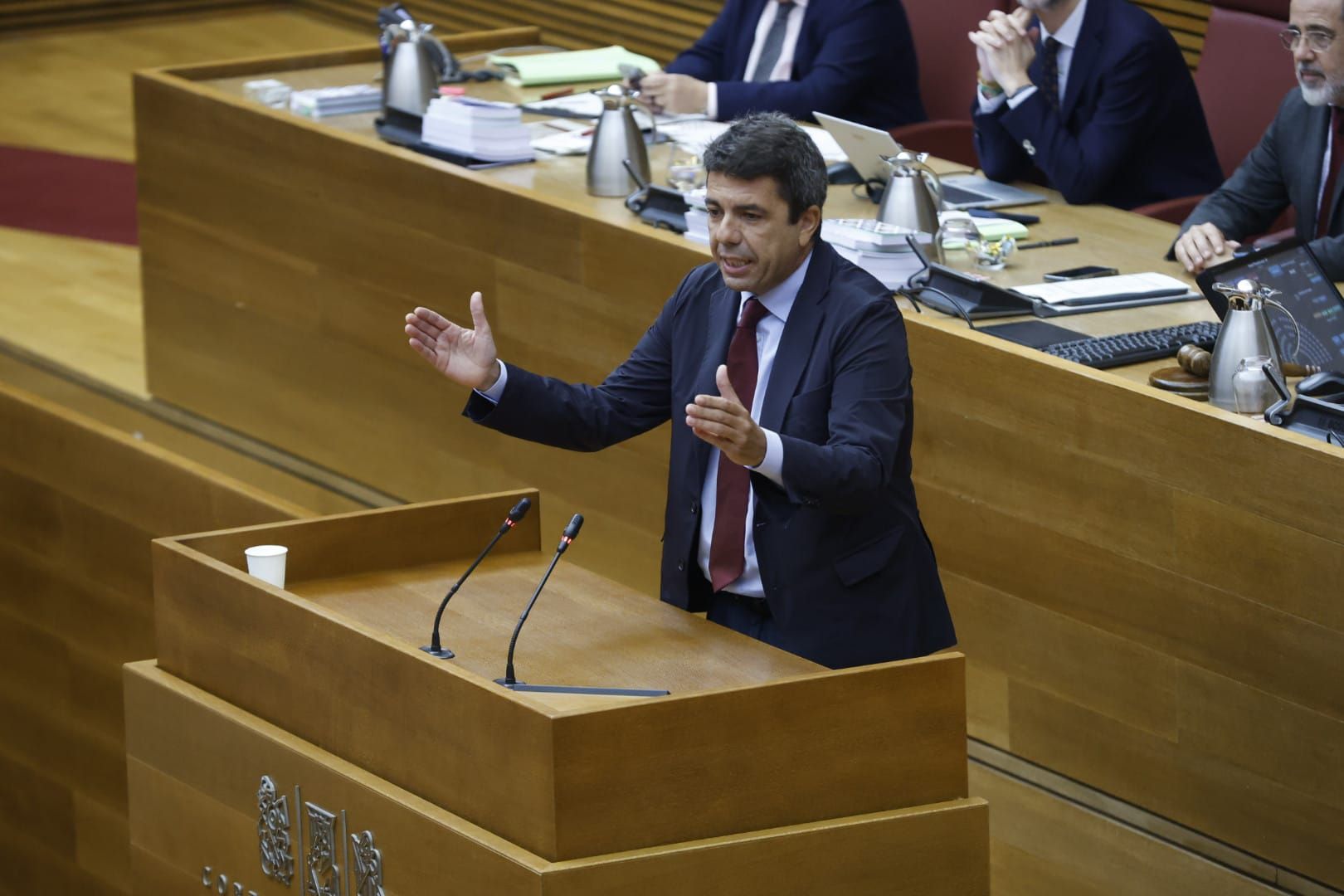 La última sesión de control a Mazón antes del cambio en el Consell