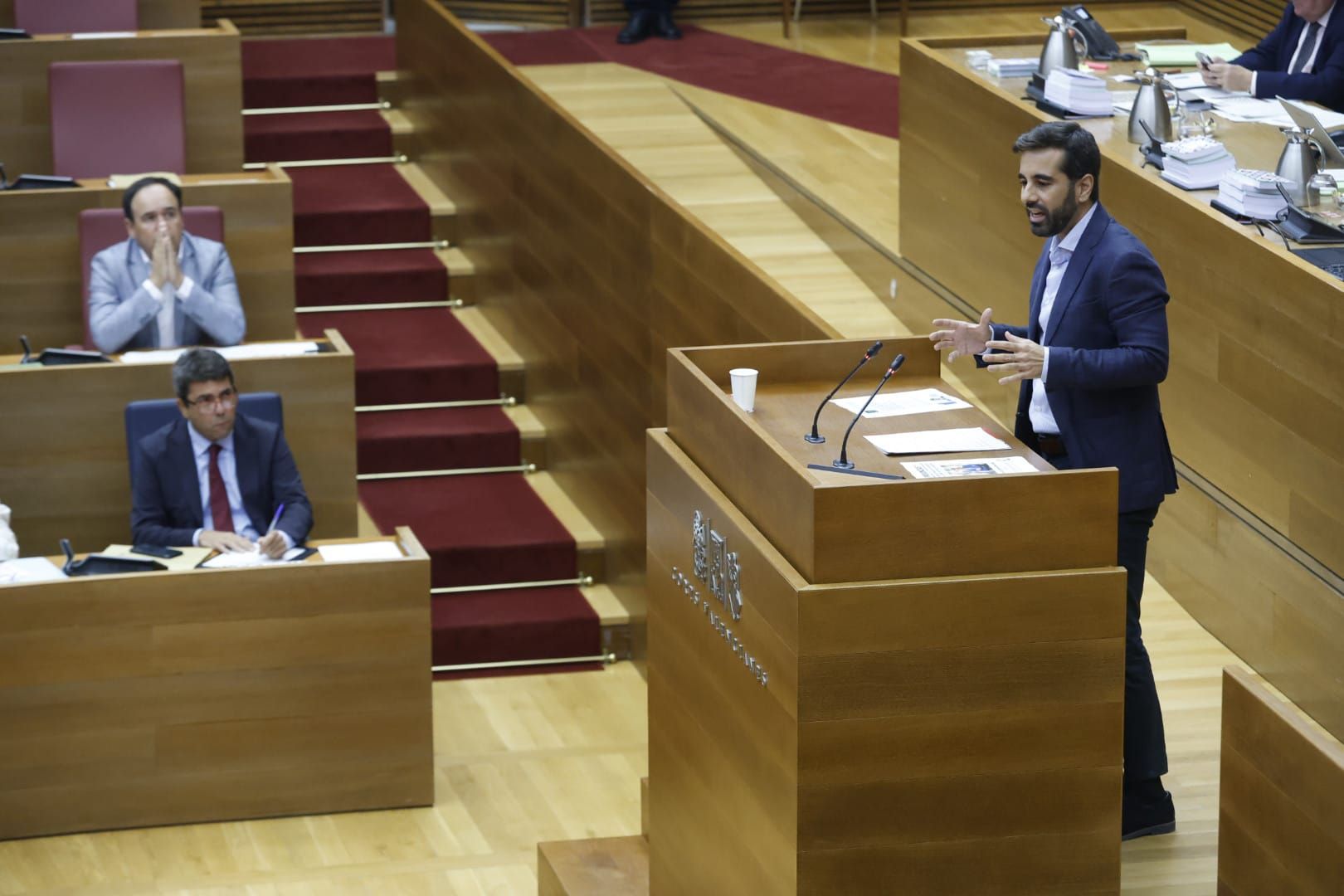 La última sesión de control a Mazón antes del cambio en el Consell