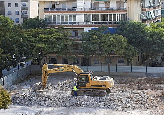 Deribo del colegio Orba en Alfafar.