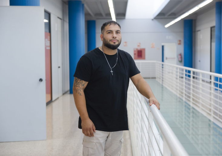 Jonathan Segura Giménez, de la Fundación Secretariado Gitano .