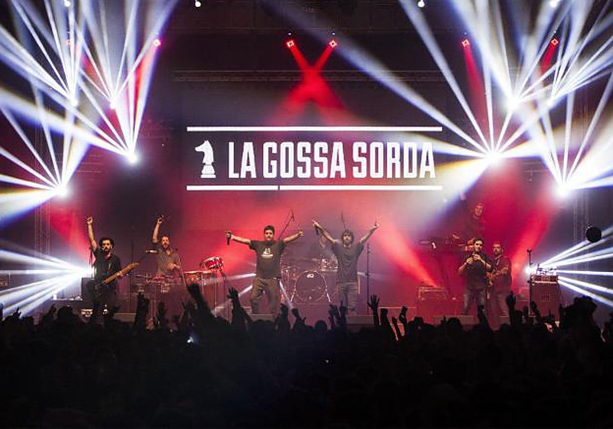 Un concierto de la anterior etapa de la Gossa sorda