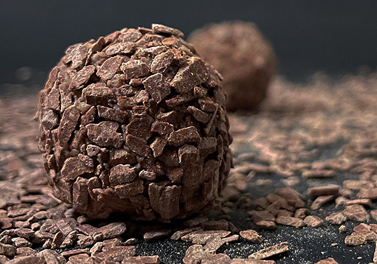 Las trufas de chocolate de Marínez.