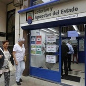 Una administración de Loterías y Apuestas del Estado en una imagen de archivo.