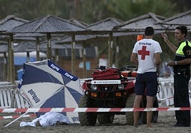 Un hombre, ahogado en la playa de Benicàssim, en una imagen de archivo.