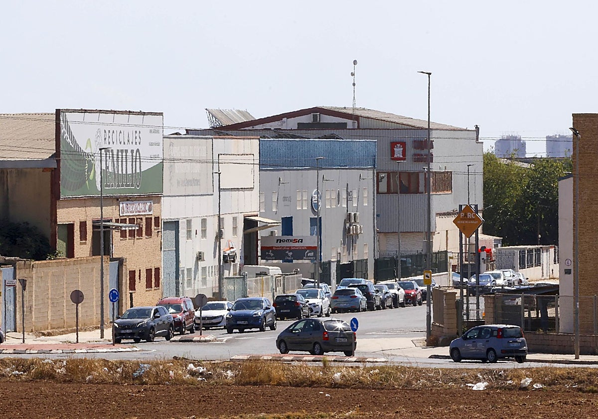 Polígono industrial en Xirivella, el 12 de septiembre de 2025.