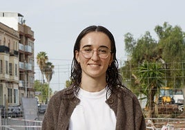 Sol Costa, voluntaria durante la dana en Paiporta.