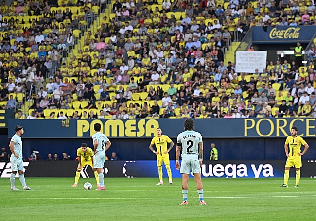 El Villarreal también paró durante el partido de la jornada 9 frente al Betis.