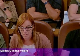 La concejala Dolors Gimeno.
