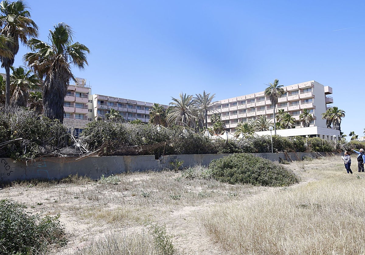 Edificio del antiguo hotel Sidi Saler, en imagen de archivo.
