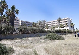 Edificio del antiguo hotel Sidi Saler, en imagen de archivo.