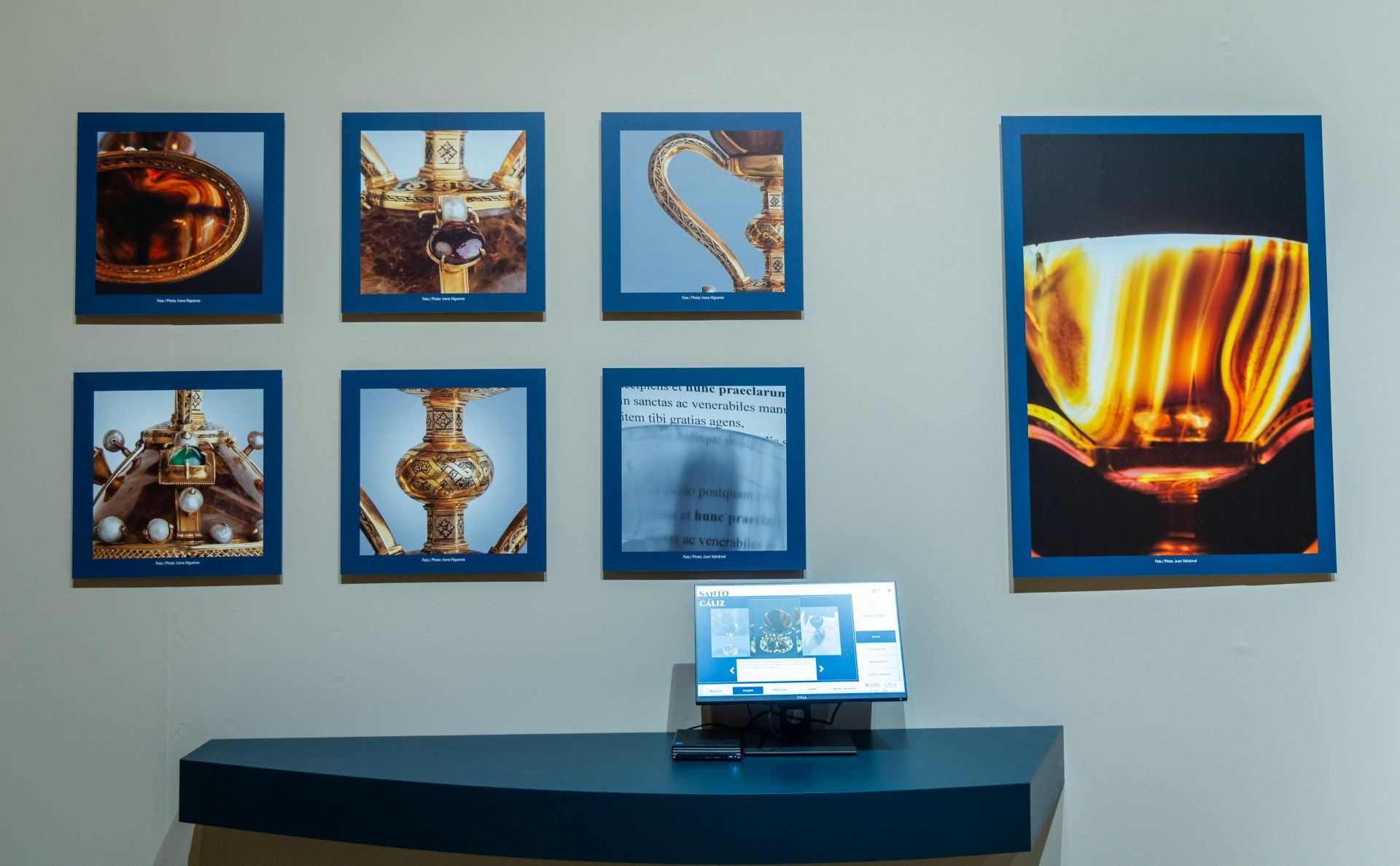 Fotos del centro de recepción de visitantes del Santo Cáliz en el Almudín de Valencia