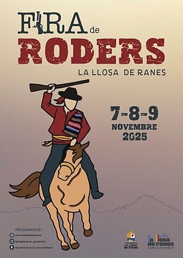 Cartel de la Fira de Roders de la Llosa de Ranes.