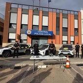 Presentación de los nuevos drones este martes.