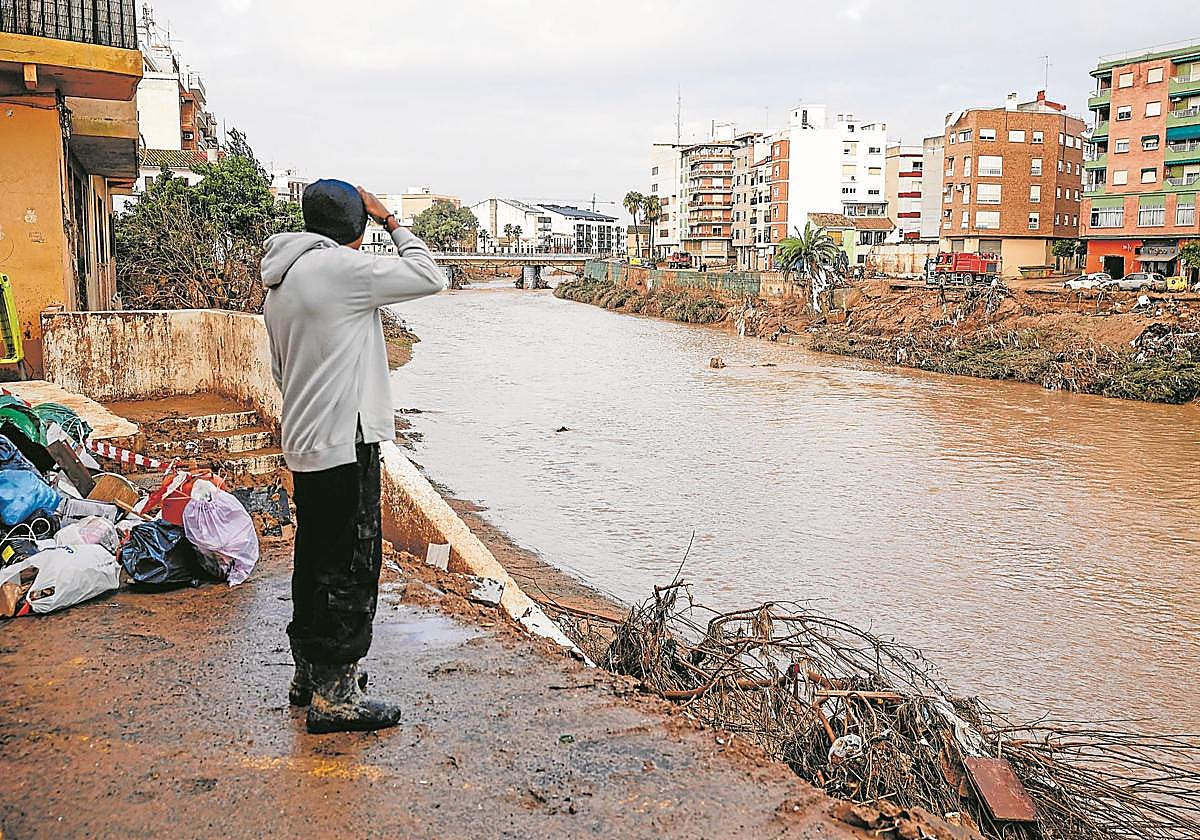 El Barranco del Poyo 15 días después del 29 de octubre de 2024, imagen de archivo.