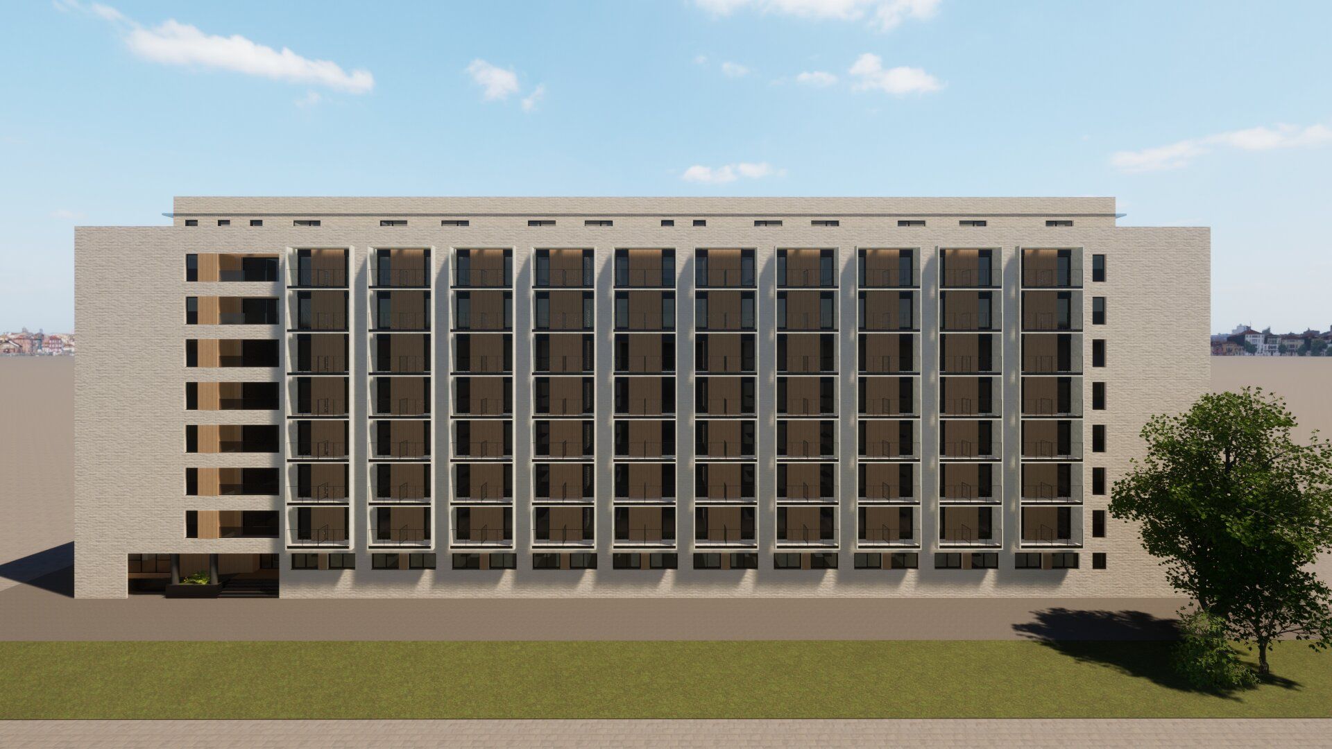 FOTOS | La recreación virtual de la futura residencia de estudiantes de la calle Maderas