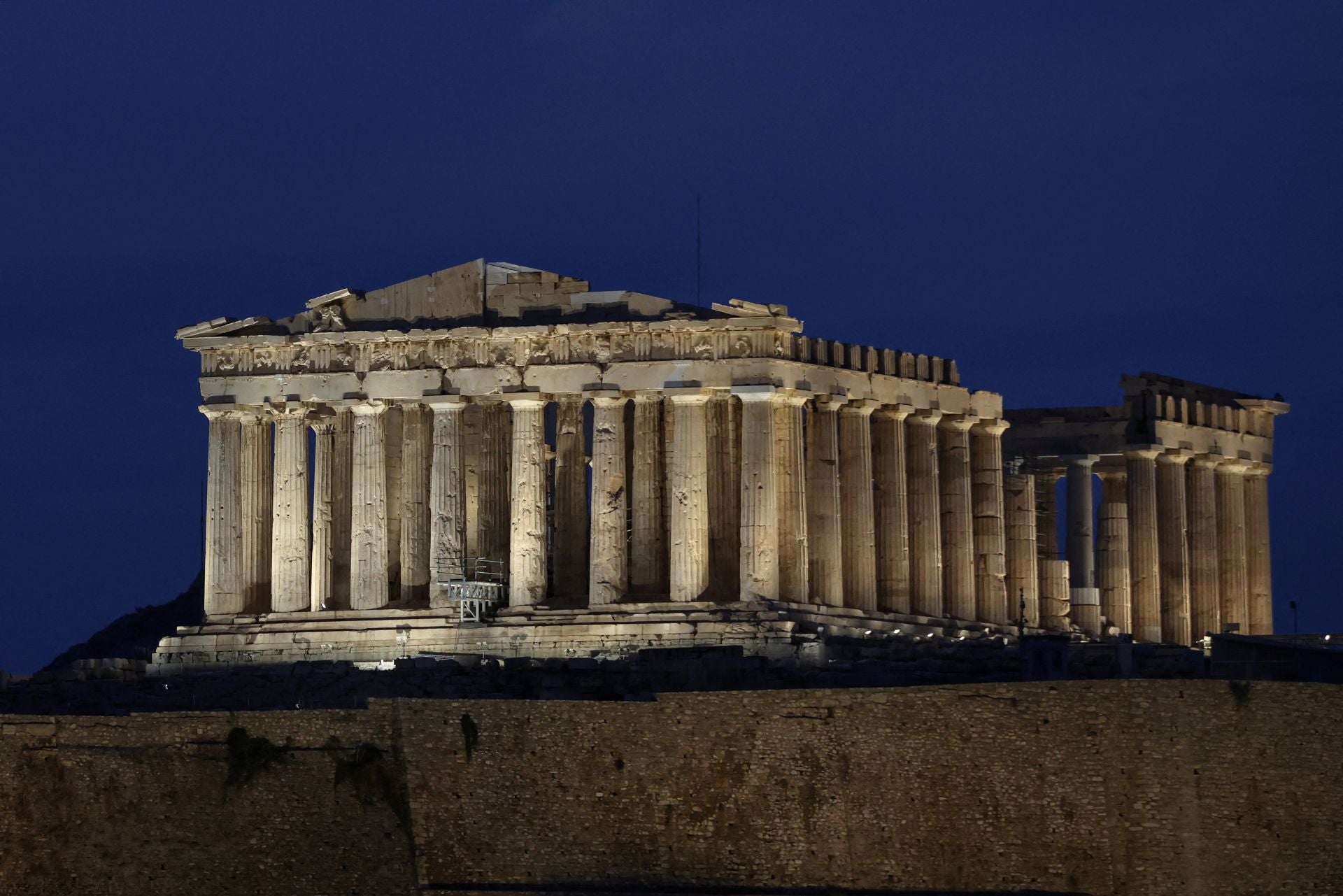 El Partenón de Atenas estrena nueva imagen tras 20 años de obras