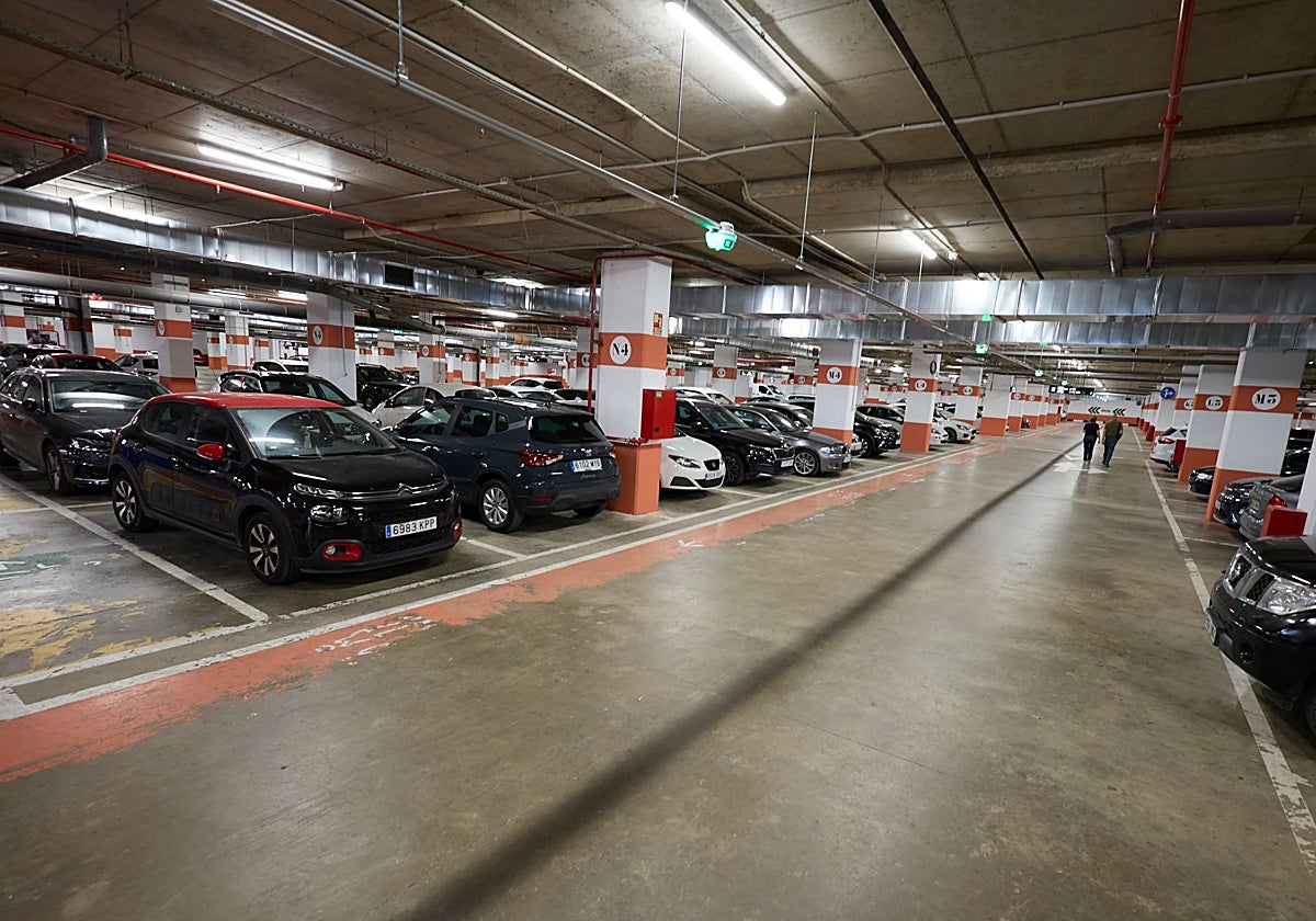 Aparcamiento de Bonaire, el 21 de octubre de 2025.