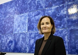 Gillian Tans, exCEO de Booking, en un momento previo a la entrevista