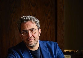 El escritor Máximo Huerta.