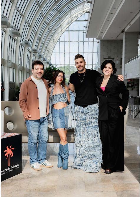 Fernando de Luis-Orueta, Saray Cerro, Lluis Mosquera y Sara Mansanet.