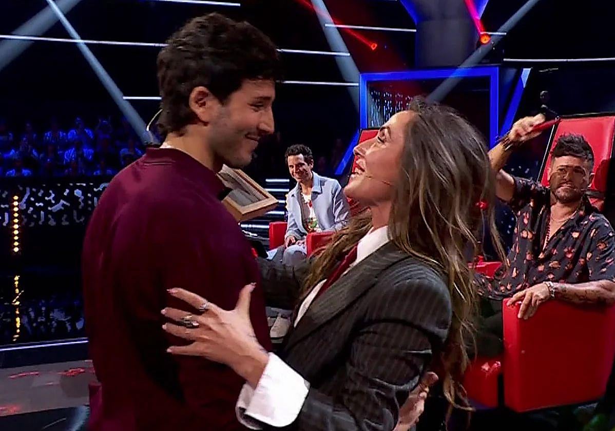 Sebastián Yatra y Malú en La Voz.