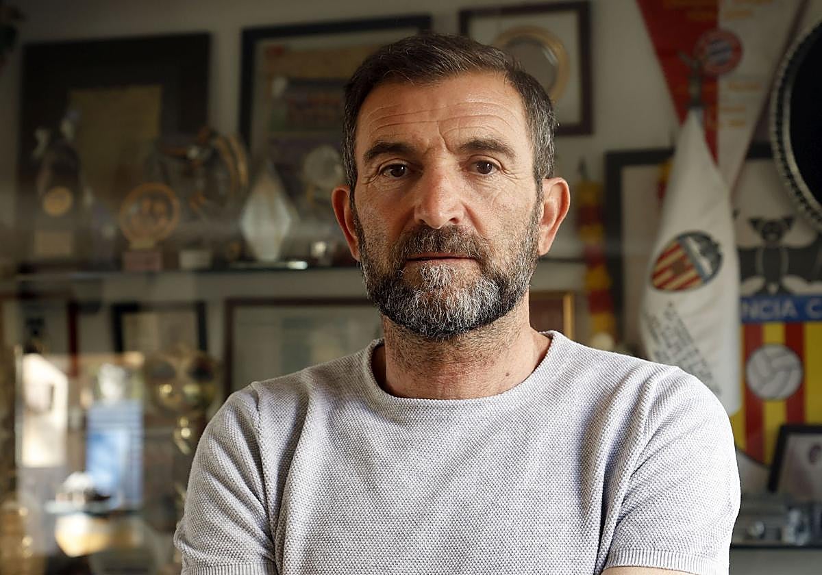 Paco Camarasa, en una entrevista con LAS PROVINCIAS, en una imagen de archivo.