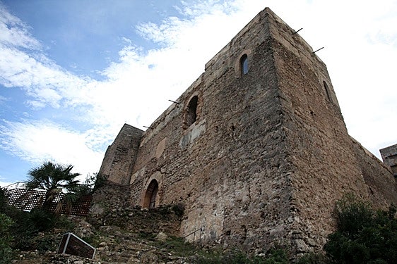 El Castillo de Forna antes del comienzo de los trabajos de restauración.
