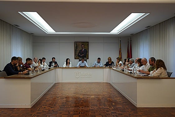 Corporación municipal de Xàtiva.