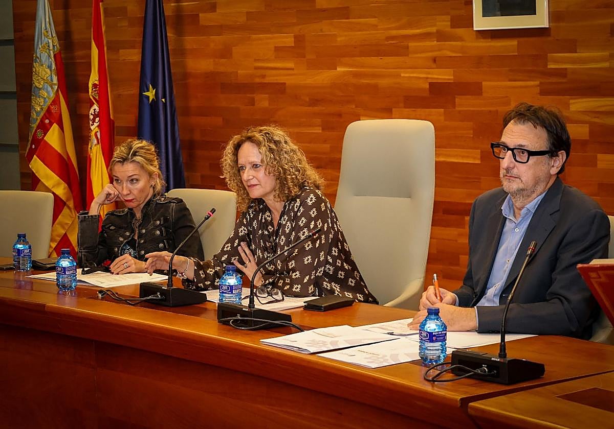 La alcaldesa Folgado, en el pleno de Torrent.