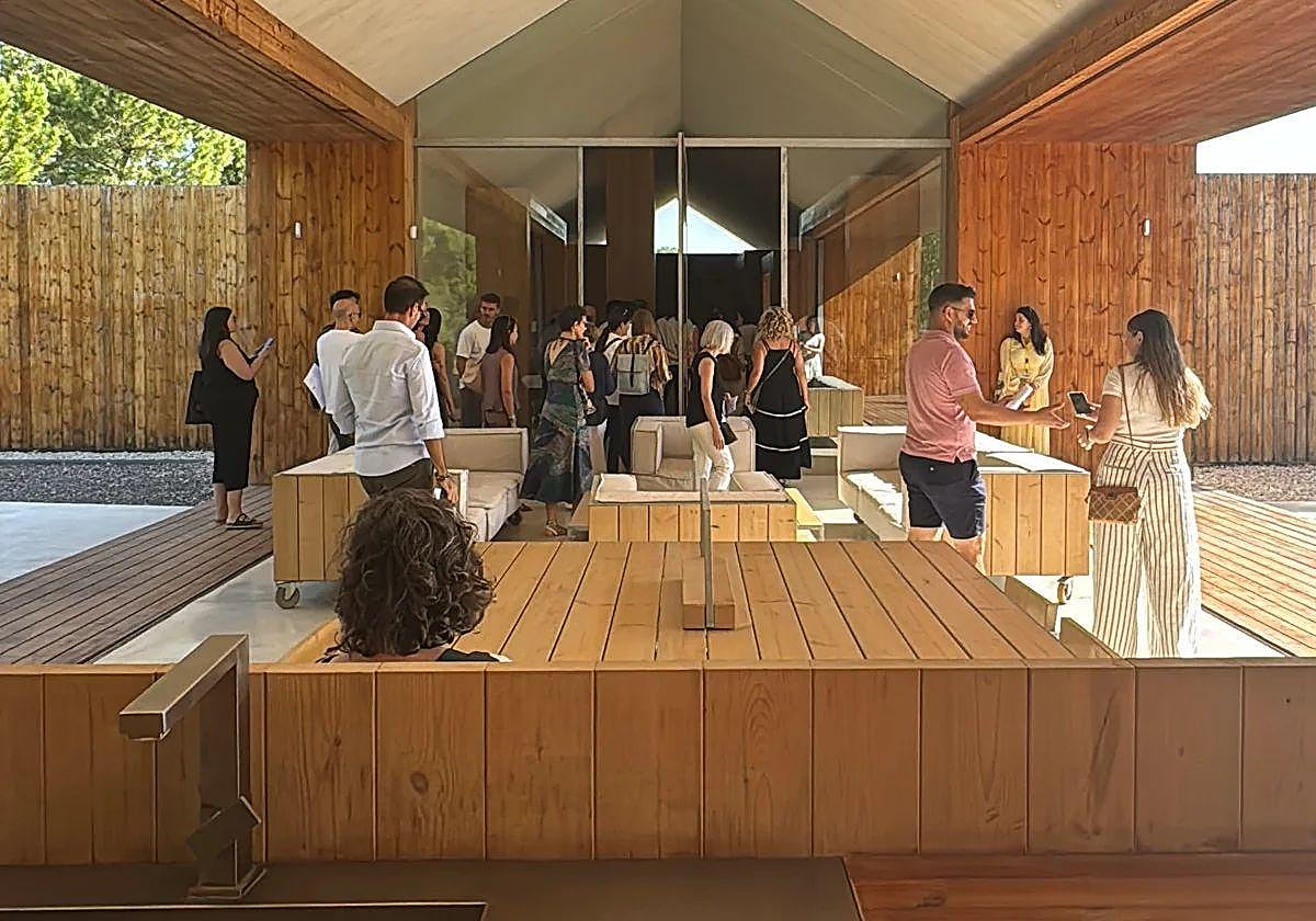 Visita a la casa del arquitecto Ramón Esteve en Fontanar.