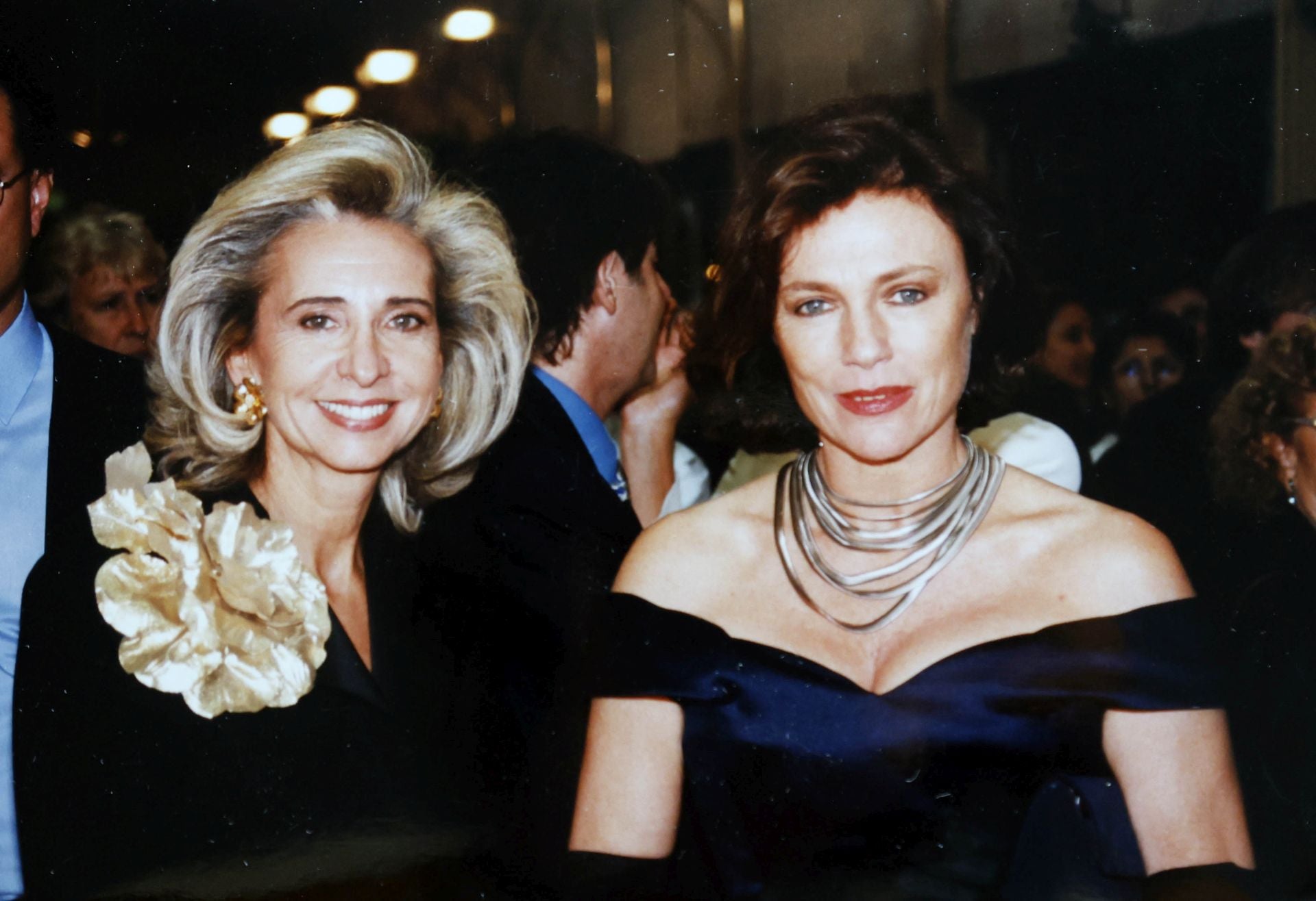 Con Kathleen Turner, una de las actrices de Hollywood que pisó Valencia.