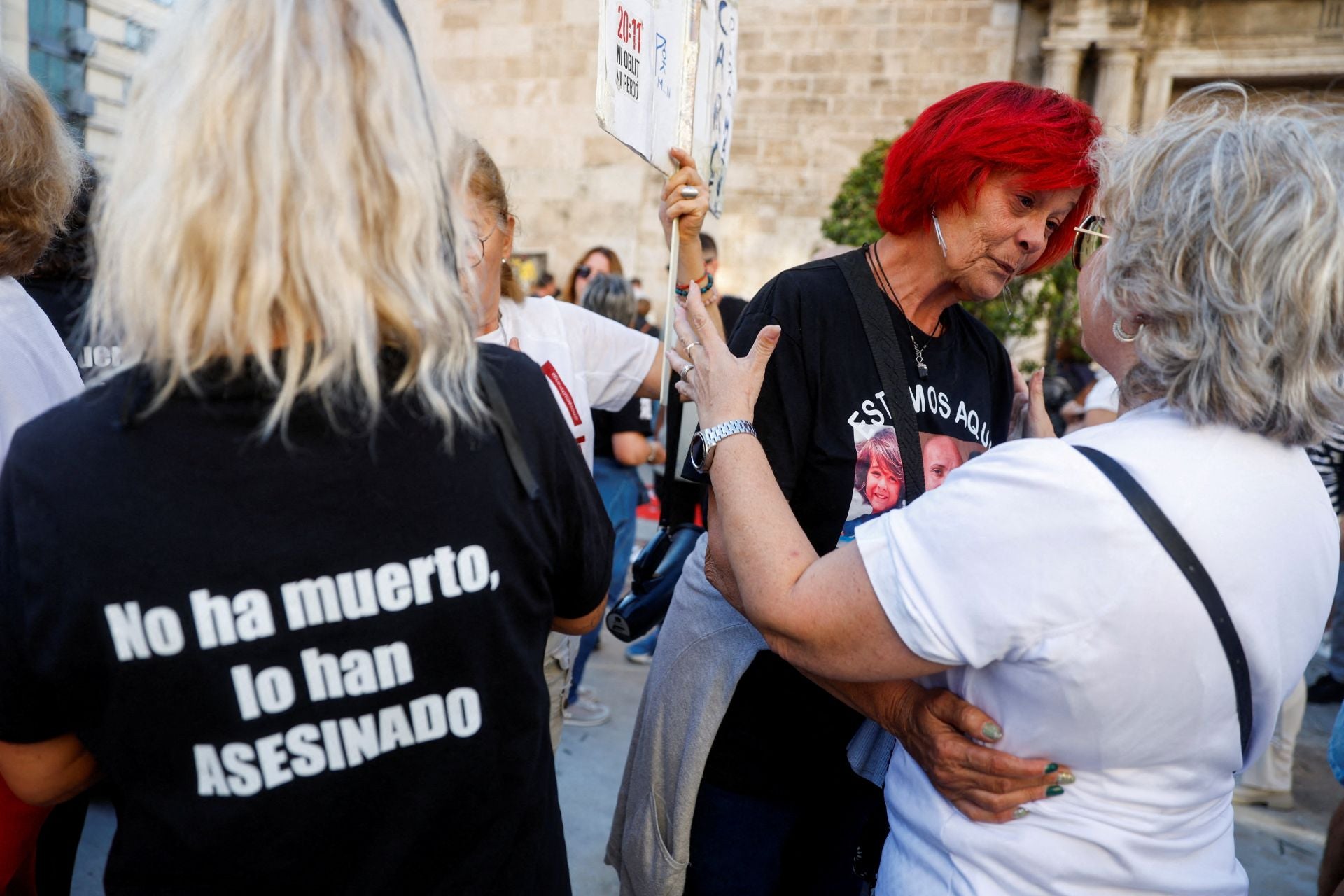 Fotos de la manifestación en recuerdo de las víctimas de la dana en el primer aniversario