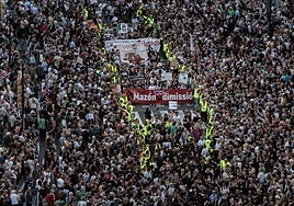 Así te hemos contado la manifestación del aniversario de la dana en Valencia